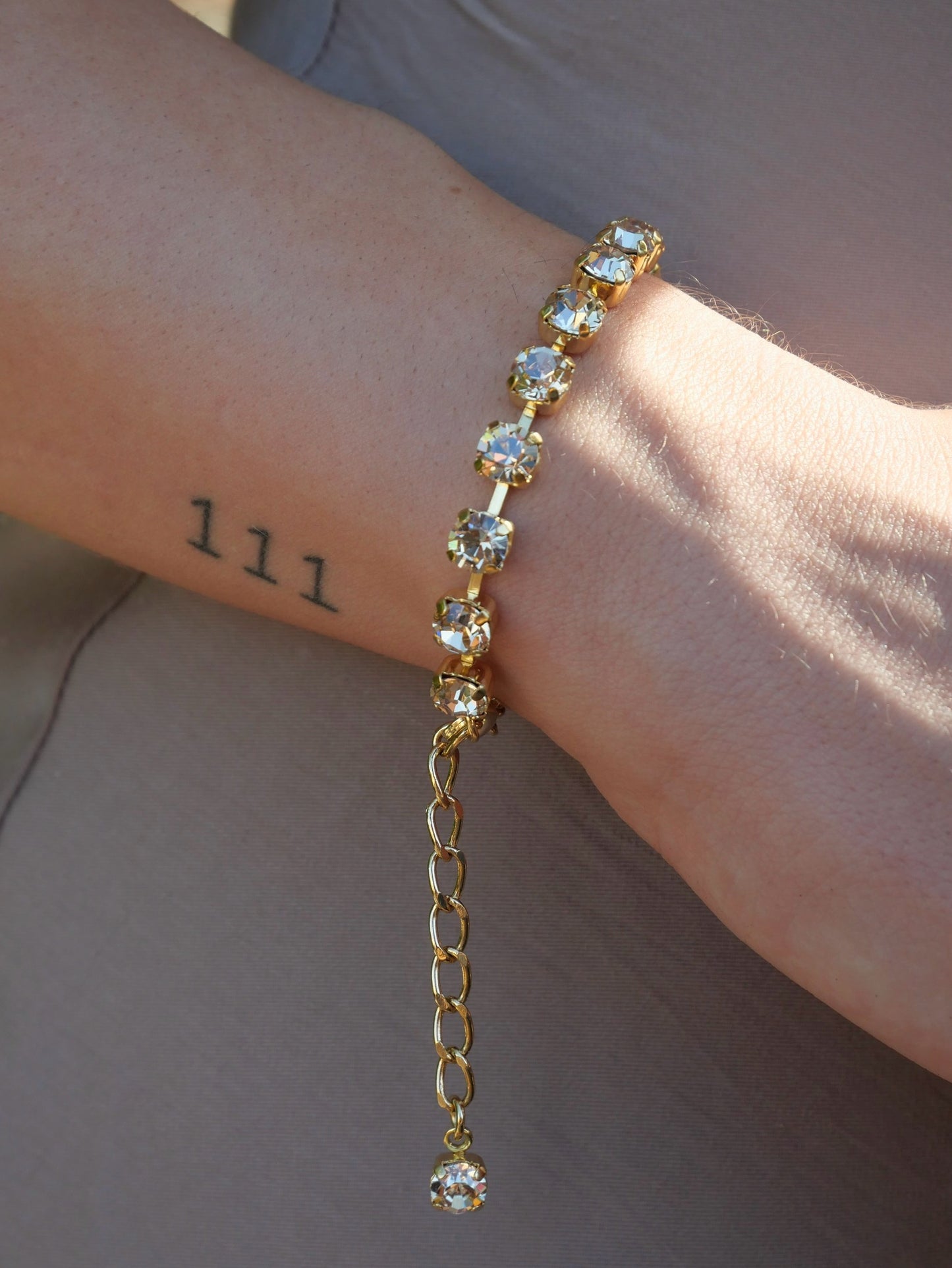 Aurora Mini Rocks Bracelet - Champagne - Soft Gold