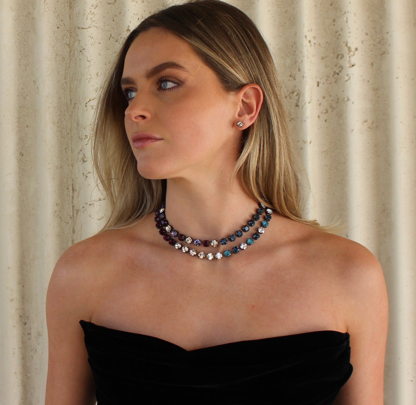 Rock Studs - Crystal - xs