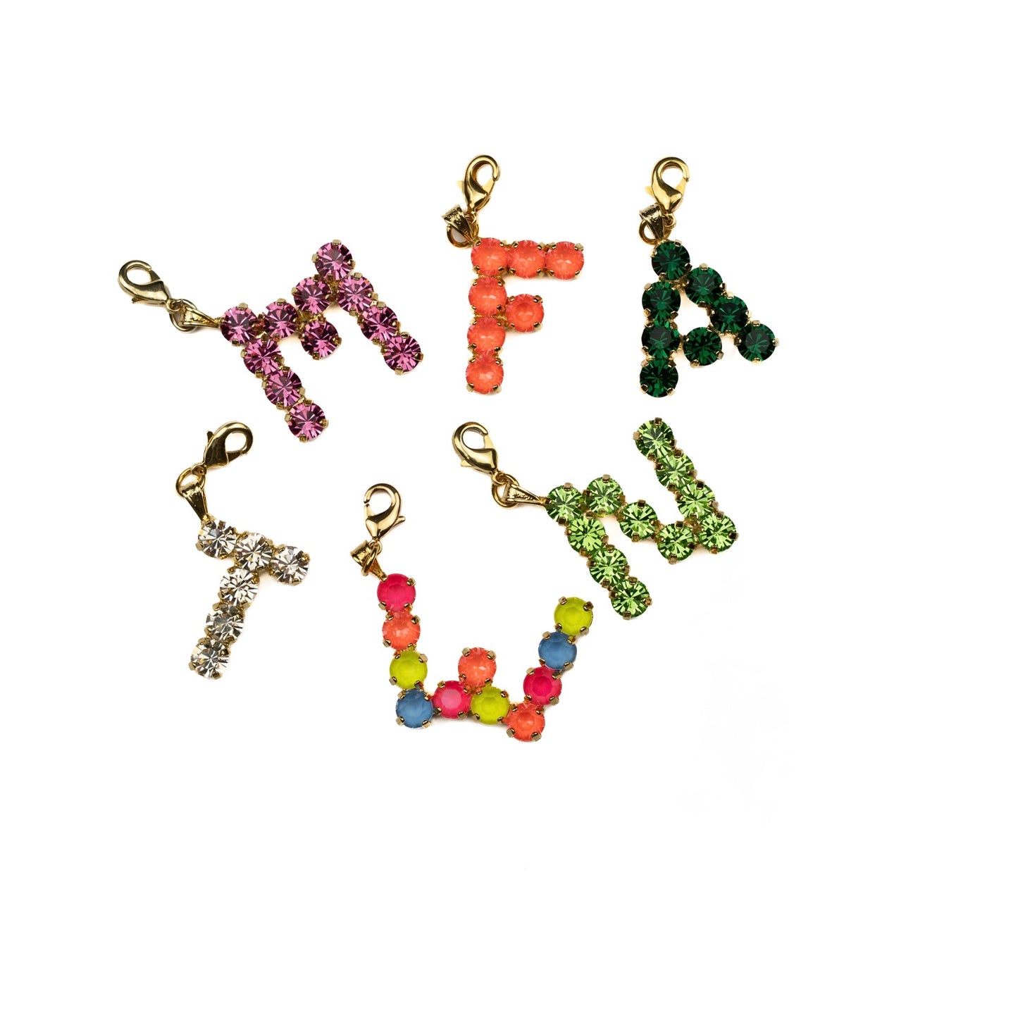 Letter Charm - F