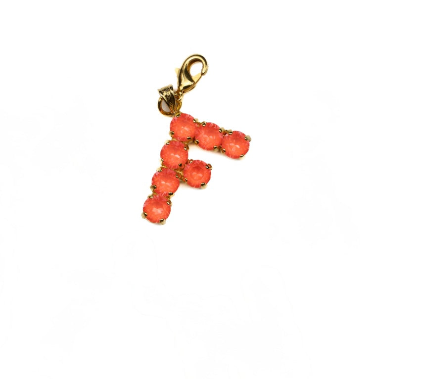 Letter Charm - F