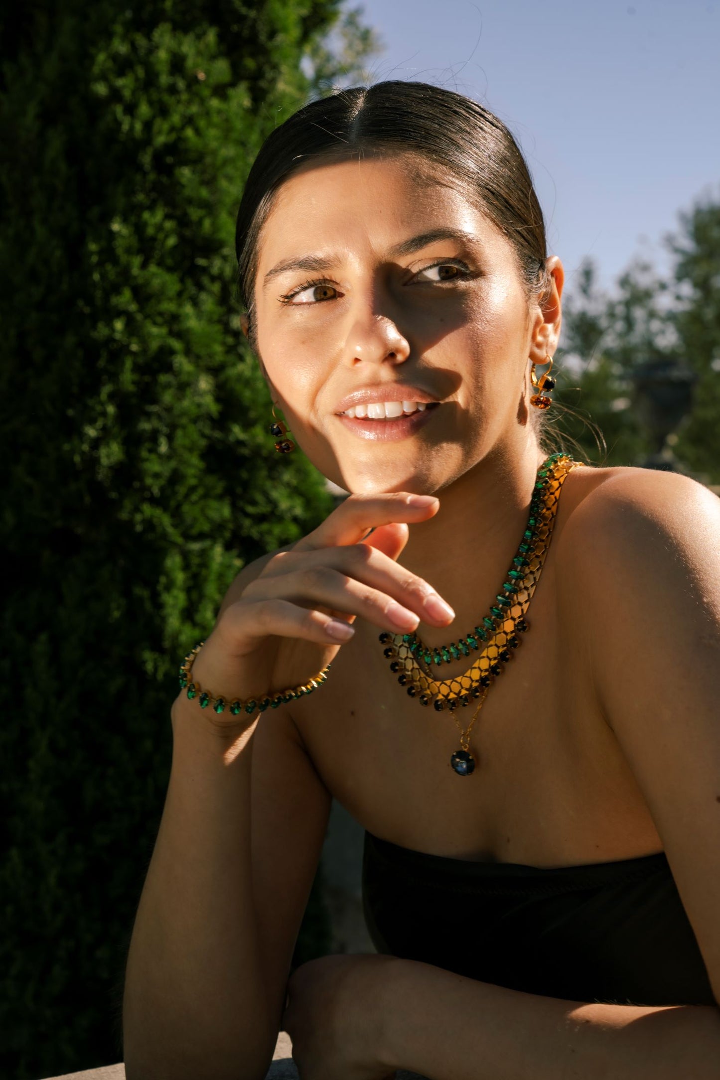 Astrid - Bracelet - Emerald