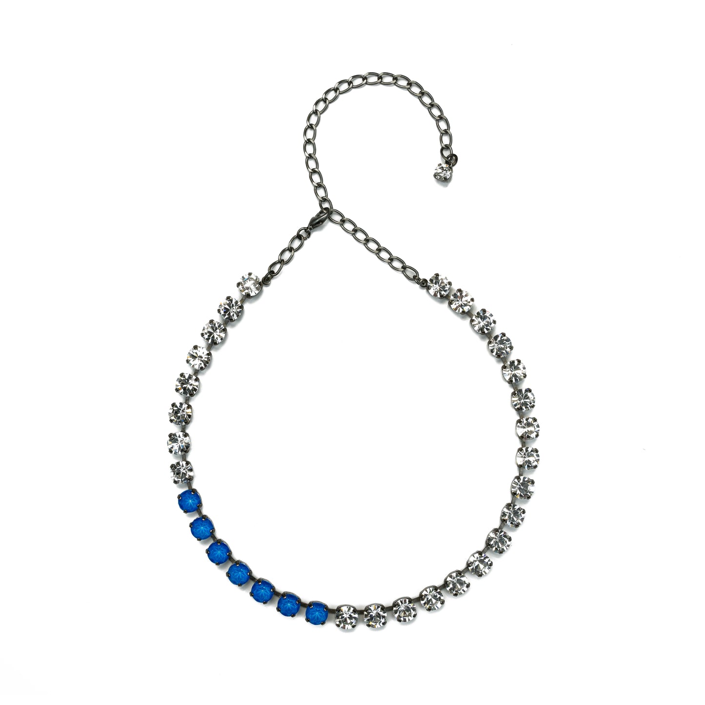 Aurora Rocks Choker - Electric Blue