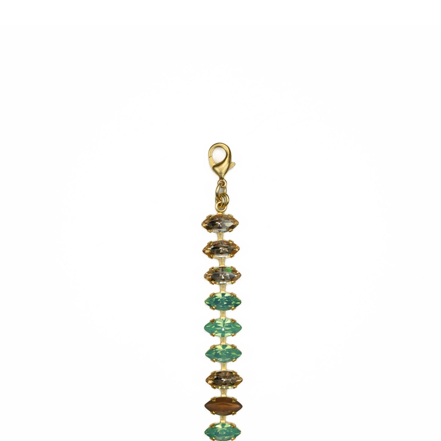 Astrid Bracelet - Green Opal Crystal Orange