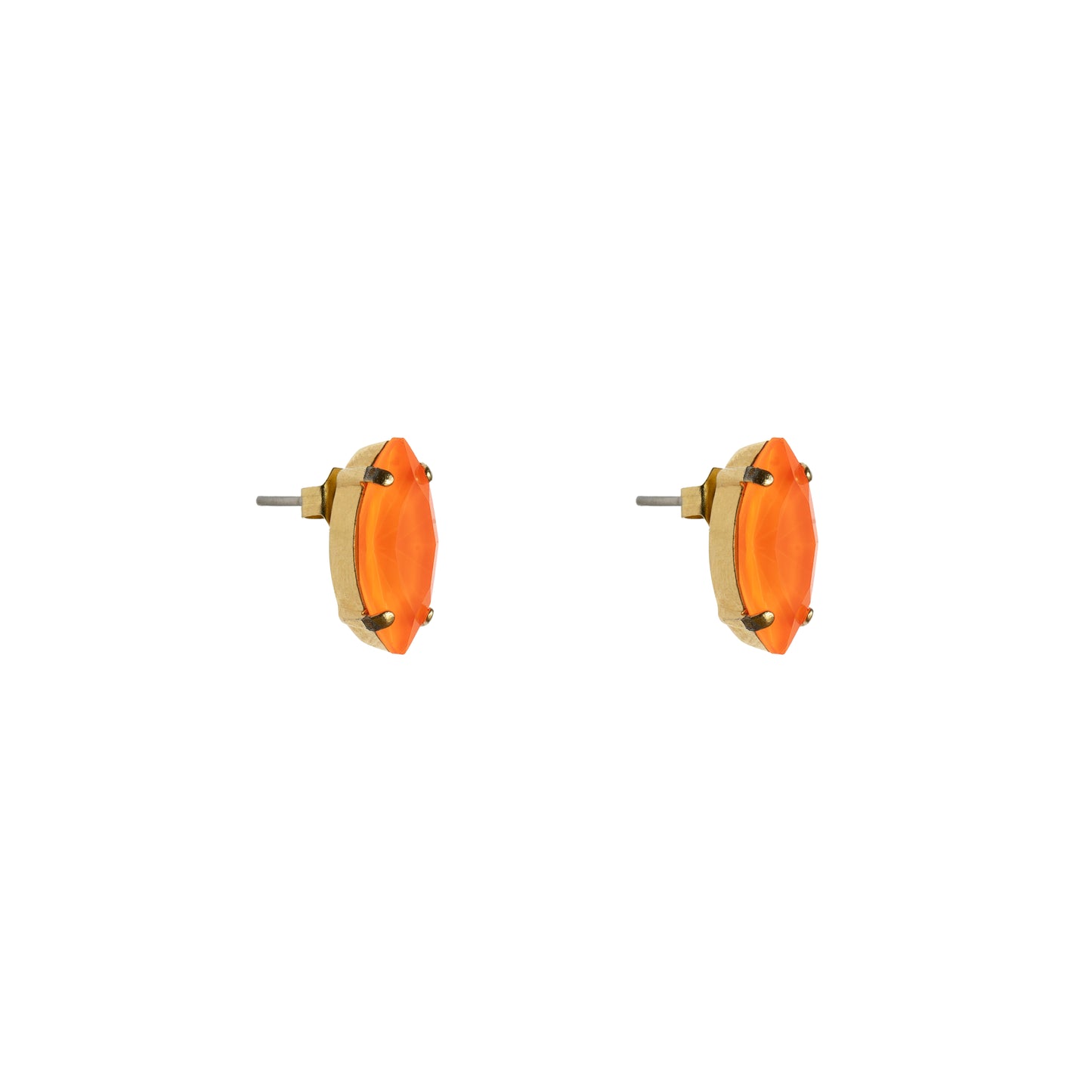 Stella Studs - Electric Orange
