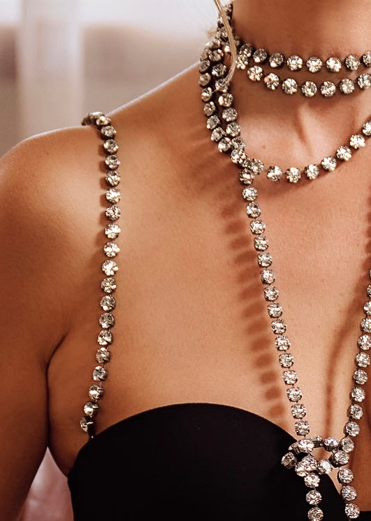 Aurora Rocks Maxi - Crystal - Black Matte