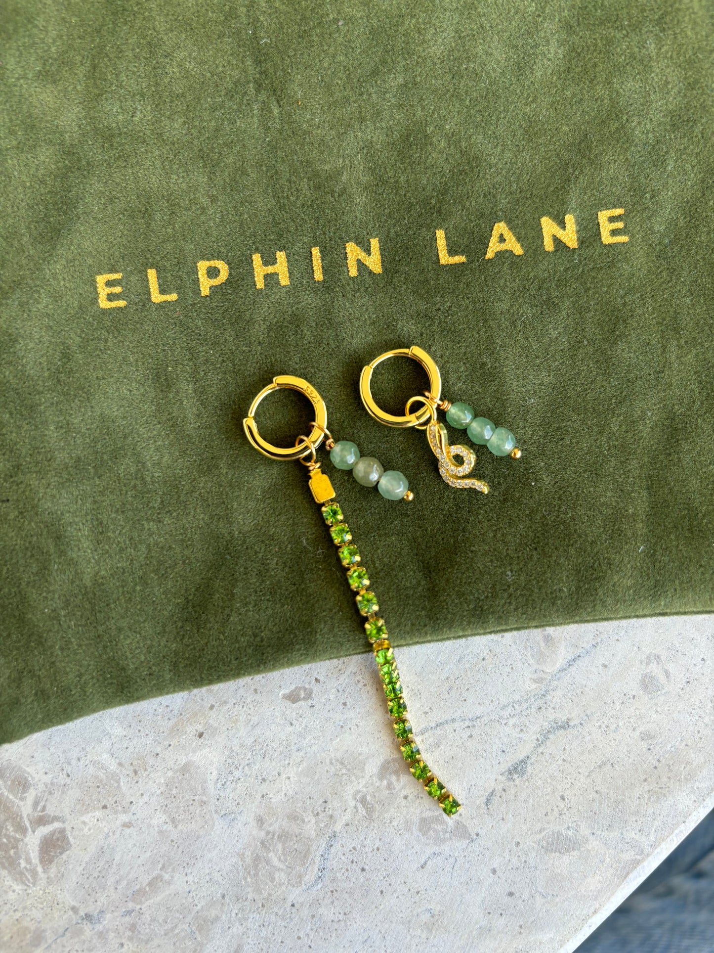 Elphin Trinkets - Serpentine Huggies