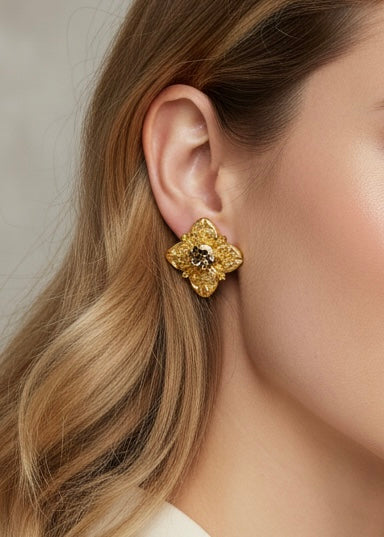 Amalfi Studs - Topaz