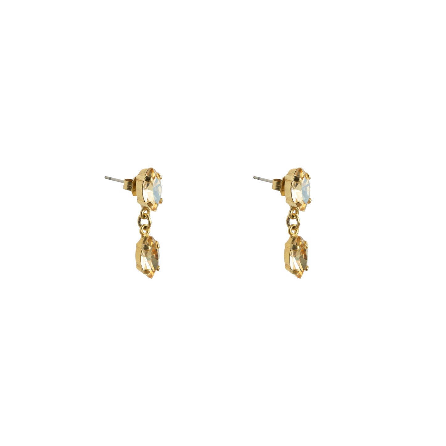 Astrid Mini Earrings - Champagne