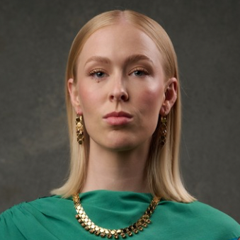 Dylan Earrings - Jet - Bronze Matte