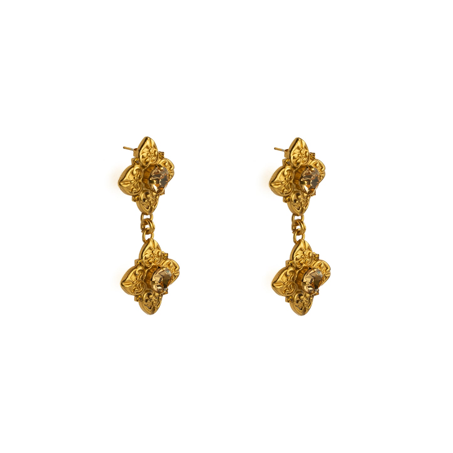 Amalfi Earrings - Topaz