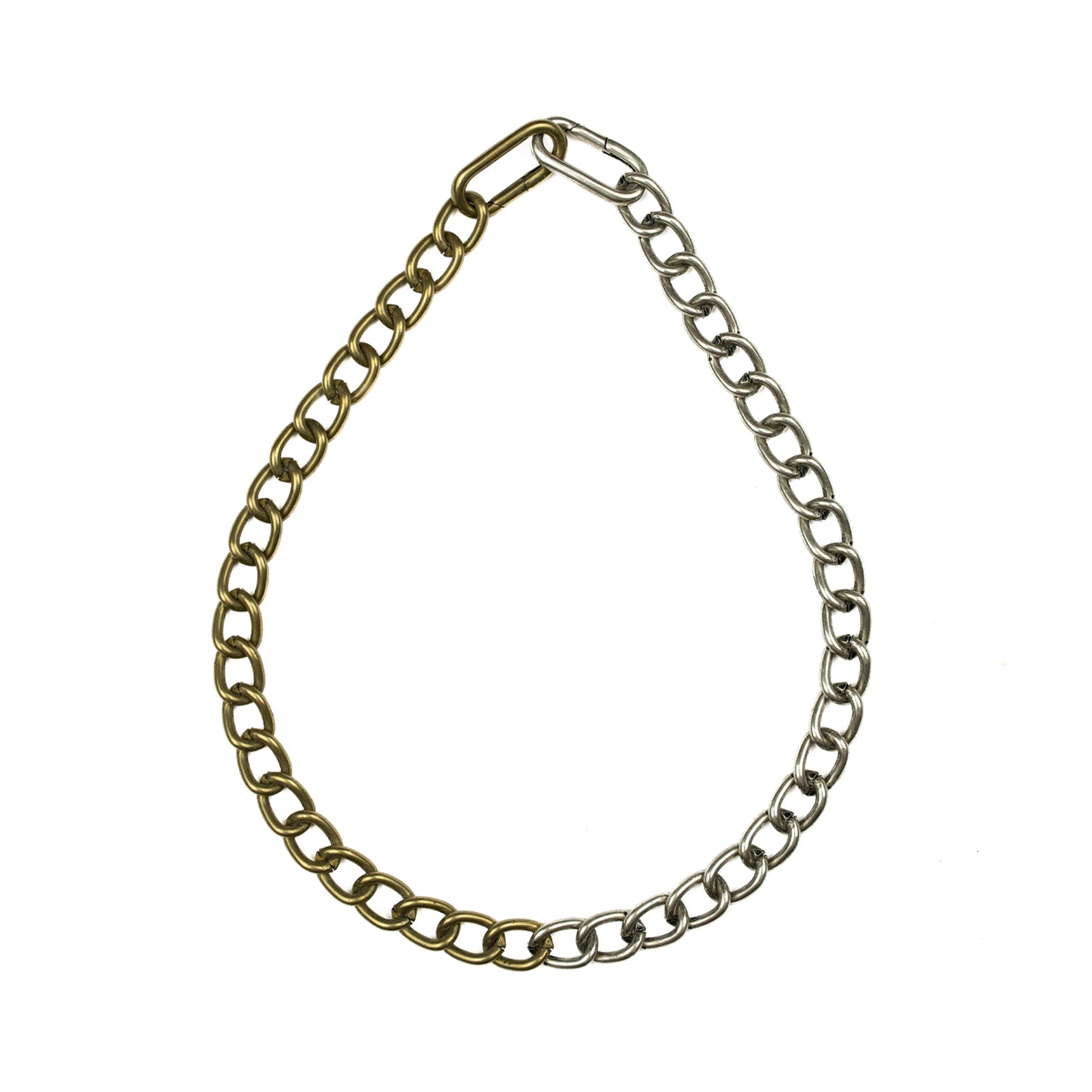 Leni Chunky Chain - Necklace/Bag Strap - Antique Brass/Antique Silver