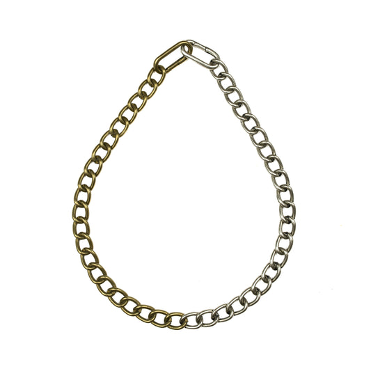 Leni Chunky Chain - Necklace/Bag Strap - Antique Brass/Antique Silver