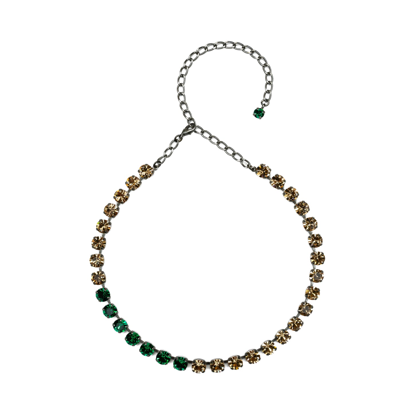 Aurora Rocks Choker - Emerald