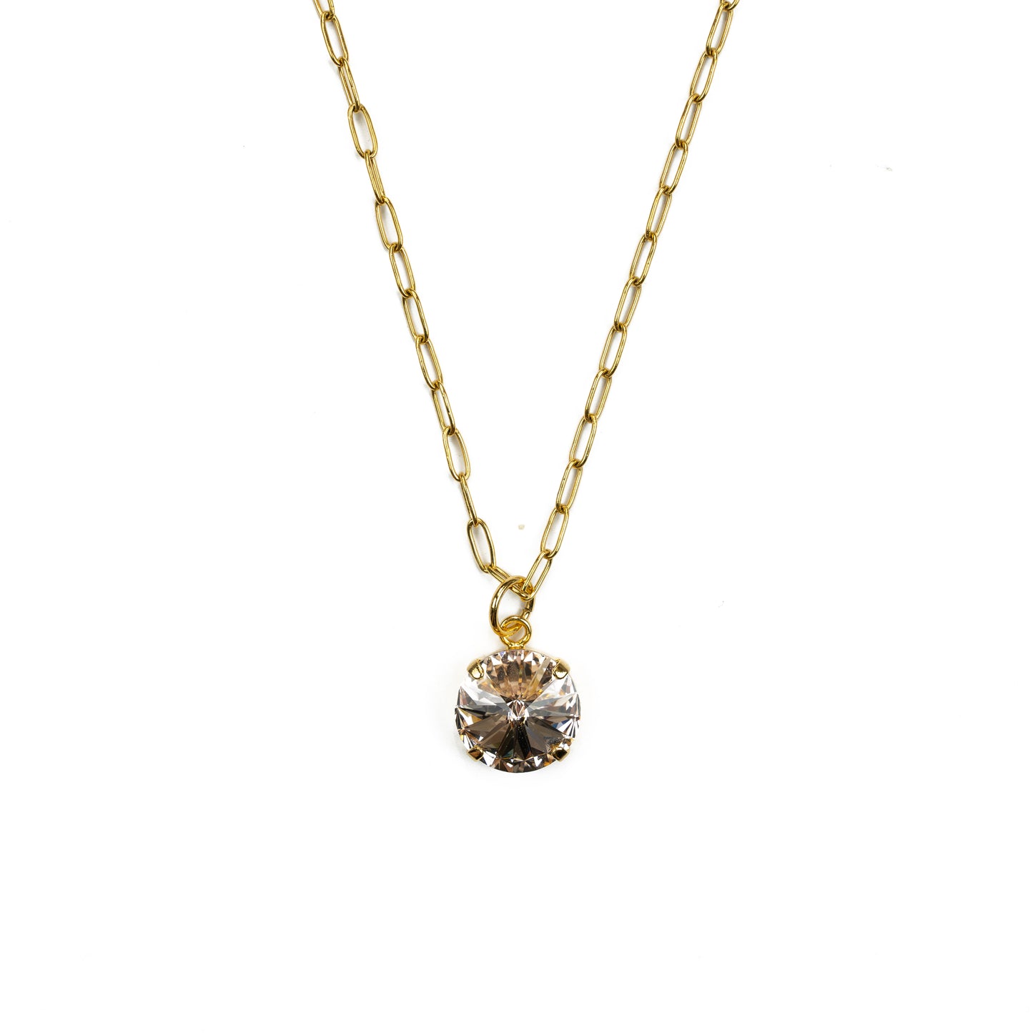 Rock Pendant - Champagne