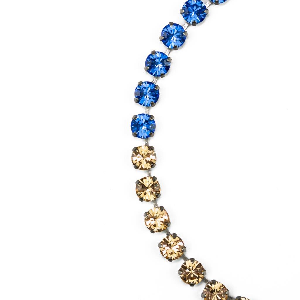 Aurora Rocks Choker - Sapphire