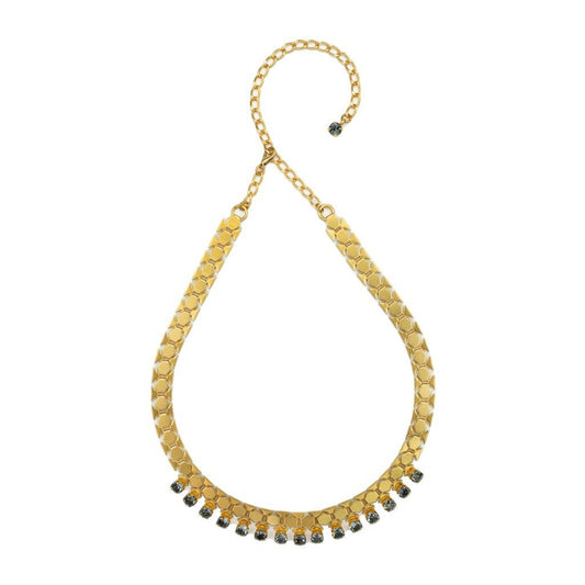 Dylan Necklace - Charcoal - Bronze Matte