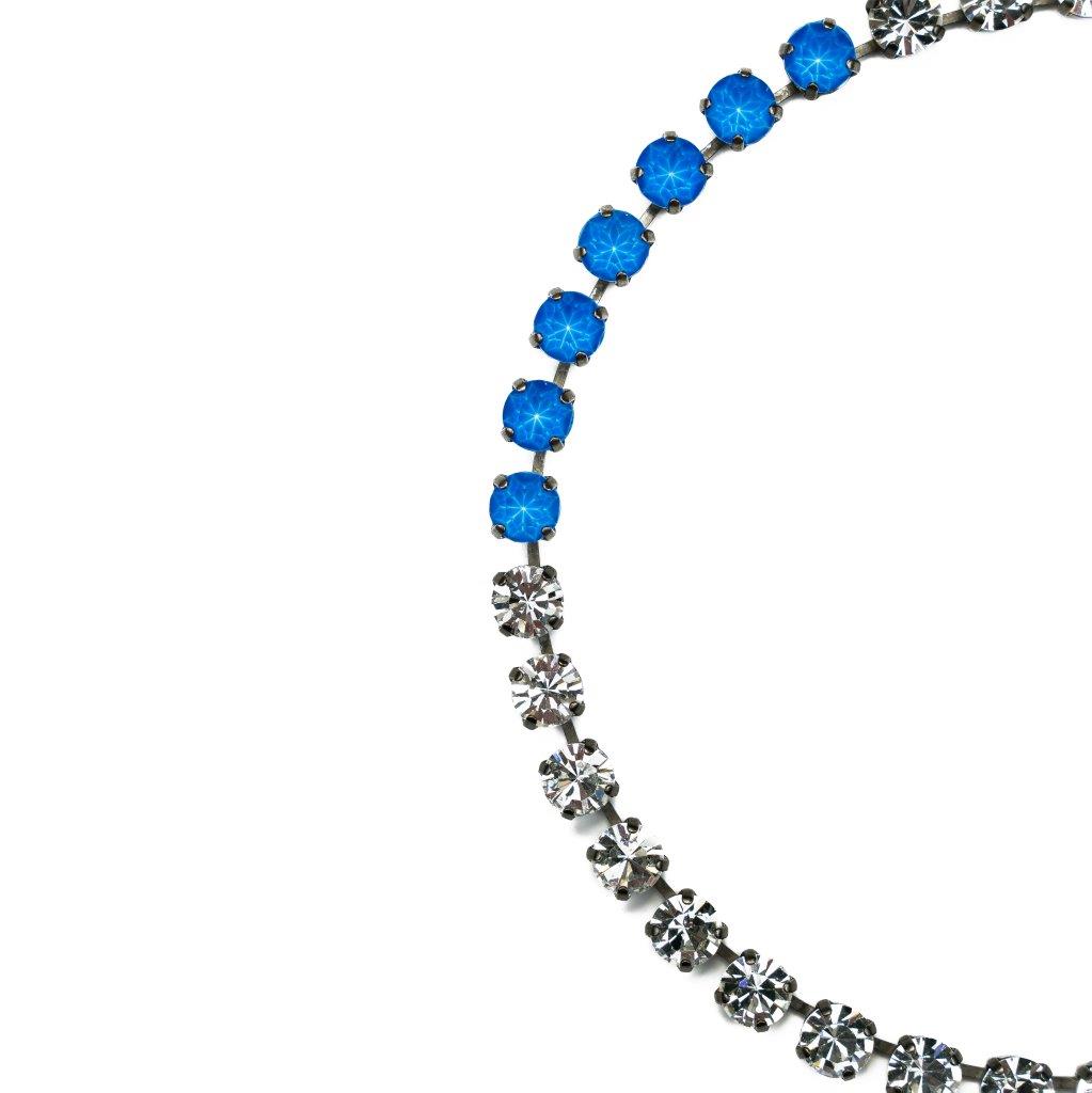 Aurora Rocks Choker - Electric Blue