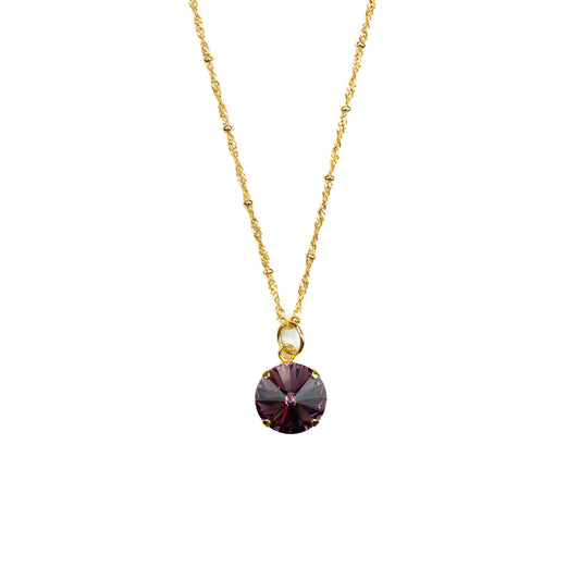 Rock Pendant - Amethyst