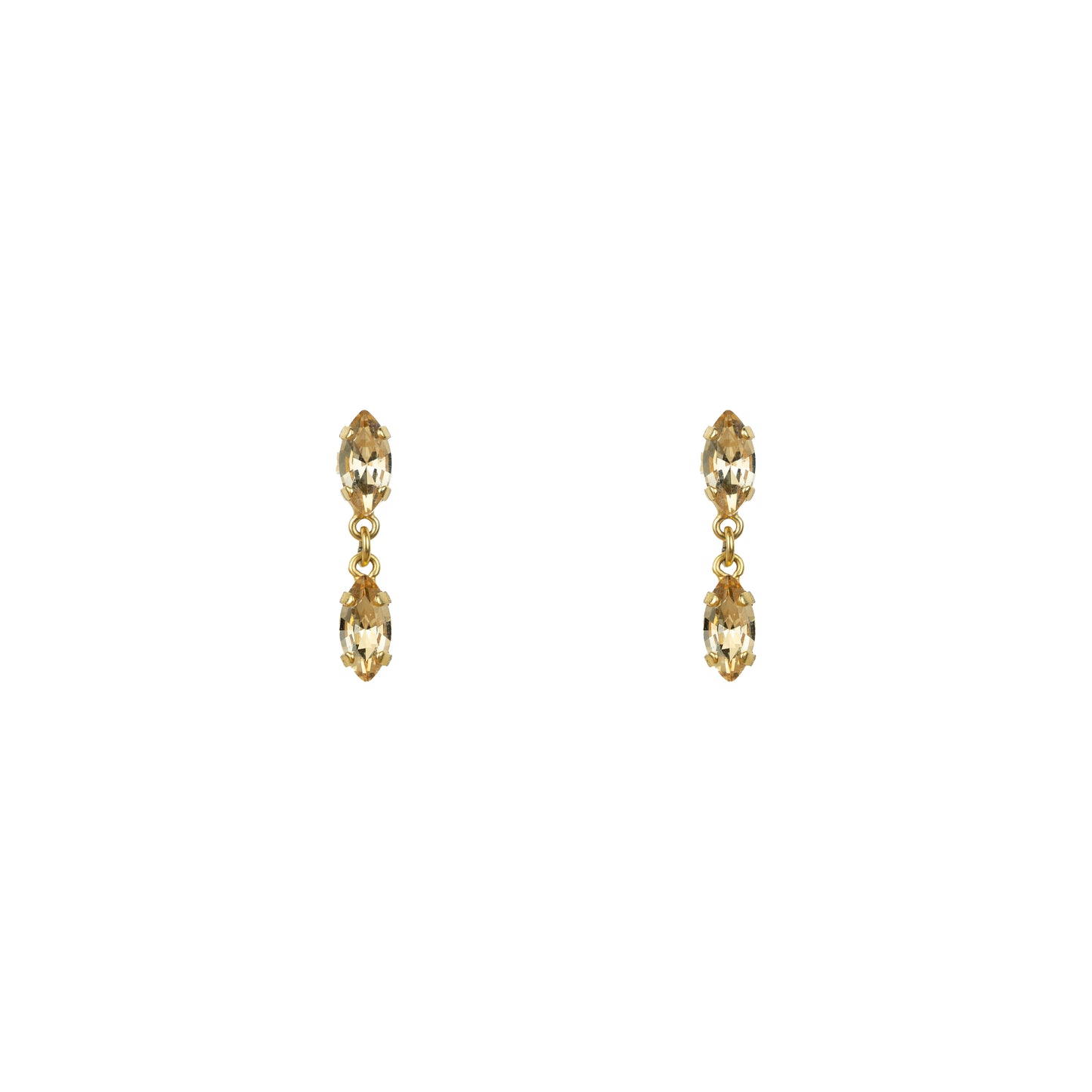 Astrid Mini Earrings - Champagne