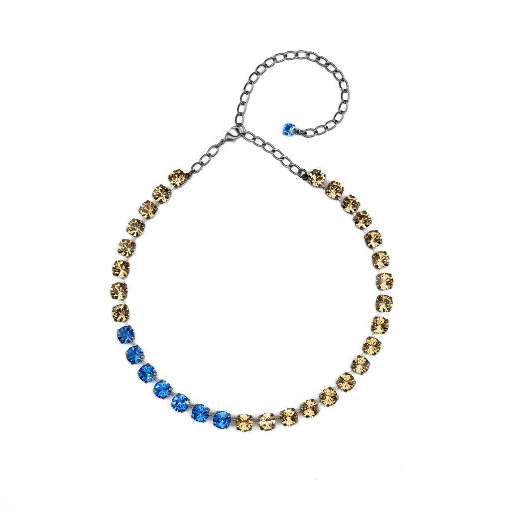 Aurora Rocks Choker - Sapphire